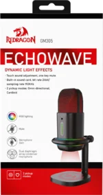 Redragon GM305 Echowave Wired Gaming Microphone Designed for professionals- High quality audio, clear and natural sound quality for live streamers - Image 2