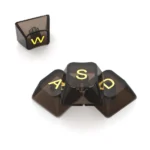 Redragon A138 Transparent Black keycaps 117 Keys - Image 2