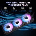 DARKFLASH DH360D Liquid CPU Cooler (White) - Image 2