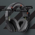 Astro A10 Gen 2 Wired (3.5 mm) Gaming Headset w/ flip-to-Mute Boom Microphone for PC/Mac, PS4/5, Xbox - Grey - Image 5