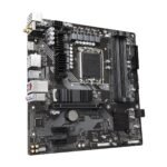 GIGABYTE B760M DS3H AX (WiFi 6E), Intel 13th 12th Series, LGA 1700/DDR4/PCIe 4.0/2xM.2 - mATX Gaming MotherBoard - Image 2