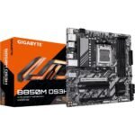 GIGABYTE B850M DS3H AMD RYZEN 7000 8000 9000 Series AM5/DDR5/PCIe 5.0/2xM.2 - mATX Gaming MotherBoard