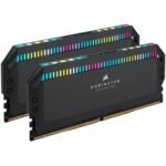 CORSAIR DOMINATOR PLATINUM RGB 64GB (2x32GB) DDR5 RAM 6000MT/s CL30 Memory Kit — Black - Image 2