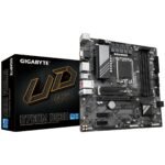 GIGABYTE B760M DS3H, Intel 14th 13th 12th Series, LGA 1700/DDR5/PCIe 4.0/2xM.2 - mATX Gaming MotherBoard