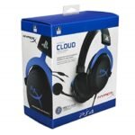 HyperX Cloud Wired (3.5mm) Stereo Gaming Headset w/ Detachable Noise Cancelling Mic For PS4, Compatible w/ PS5, Laptop, Xbox & Mobile