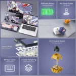 EISA K686 PRO SE Anime Keyboard - Image 2