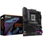 GIGABYTE Z890 AORUS ELITE WIFI7, Intel Core Ultra (Series 2), LGA 1851/DDR5/PCIe 5.0/4xM.2 - ATX Gaming MotherBoard