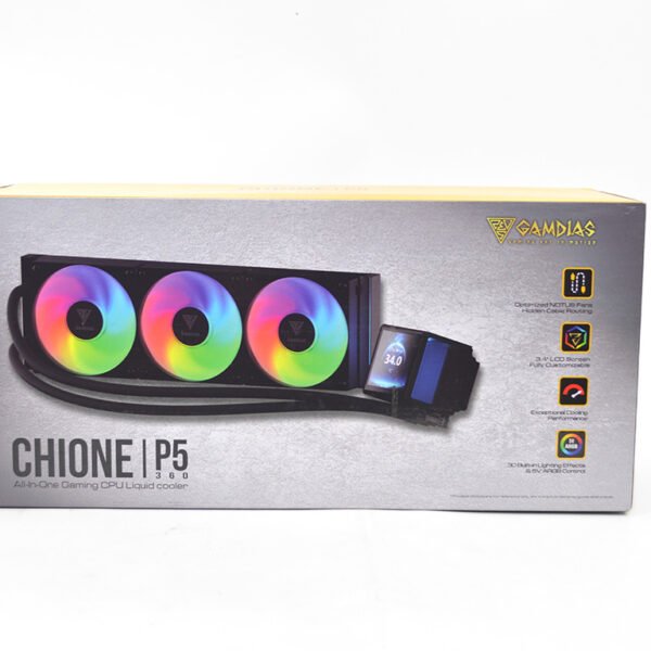 CHIONE P5-360 COOLING INNOVATION, VISUAL DOMINATION