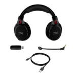 HyperX Cloud Flight - Wireless Gaming Headset (Black-Red) - Image 2