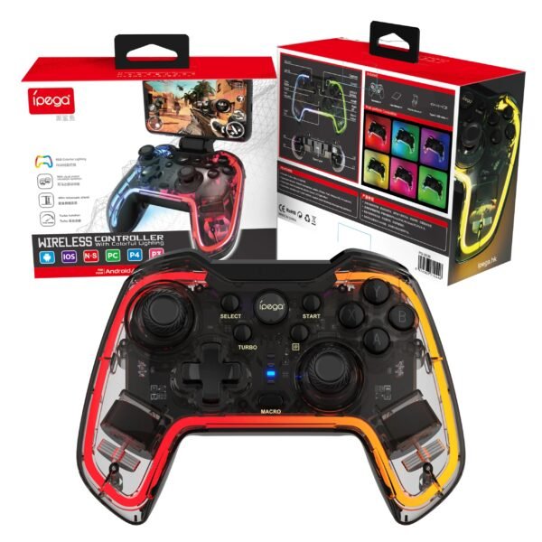 ipega PG-9238 Wireless Controller With Colorful Lighting