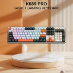 Redragon K689 Pro Wireless Gasket Rgb Gaming Keyboard, 104 Keys + Extra 4
