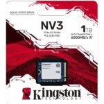 Kingston NV3 1TB M.2 2230 NVMe PCIe Gen 4x4 3D Nand Internal SSD Up to 6000 MB/s