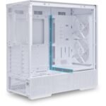 Lian Li LANCOOL 207 (207RW) MESH (White) ARGB ATX Mid Tower Tempered Glass Gaming Case W/ Type-C & (Front 2x140mm ARGB Fans + 2x120mm PWM Fan On PSU Shroud) - Image 2