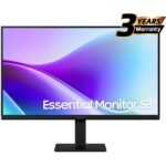 Samsung S3 Essential (F320) 24" Full-HD, IPS Flat Monitor, 120Hz, 5MS (GTG), Super Slim Design, Eye Saver Mode & Less Screen Flickering