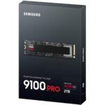 Samsung 9100 PRO 2TB Internal SSD , PCIe 5.0 x4, NVMe 2.0, up to 14,800 SSD Designed for Professionals and Gamers, Compatible with PC and Playstation 5