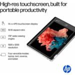 HP OmniBook 5 Flip 14 inch Laptop PC 14-fp0013dx Intel® Core™ 5 120U 5.0 GHz 8 GB LPDDR5-5200 512 GB PCIe® 14-inch diagonal, 2K (1920 x 1200) IPS Touch - Windows 11 Home - Image 4