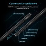 Gaming Laptop ASUS V16 (2025) Elevate Gaming & Creativity Intel® Core™ 7 Processor 240H Up to 5.2 GHz NVIDI GeForce RTX™ 4050 Laptop GPU 6GB 16.0-inch FHD+ 144Hz - Matte Black - Image 4