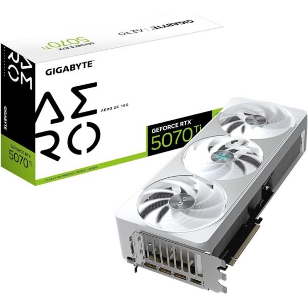 GIGABYTE GeForce RTX 5070 Ti AERO OC 16GB GDDR7- Graphics Card