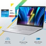 Laptop ASUS Vivobook 15 (X1504VA) |Intel® Core™ i5-1334U Processor, 16GB DDR4 (Customized), 512GB SSD, 15.6-inch FHD 180 Hinge | 13th Generation - Cool Silver