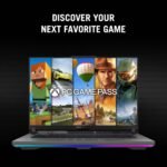 Laptop ASUS ROG Strix G16 AMD Ryzen™ 9 8940HX Processor Up to 5.3GHz NVIDIA® GeForce RTX™ 5070 Ti Laptop GPU 12GB GDDR7 32GB DDR5-5200Hz 16-inch FHD+ 165Hz IPS-level - Eclipse Gray - Image 3