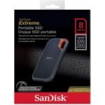 SanDisk 8TB Extreme Portable SSD - Up to 1050MB/s, USB-C, USB 3.2 Gen 2, IP65 Water and Dust Resistance, Updated Firmware - External Solid State Drive