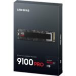 Samsung 9100 PRO 1TB Internal SSD , PCIe 5.0 x4, NVMe 2.0, up to 14,800 SSD Designed for Professionals and Gamers, Compatible with PC and Playstation 5