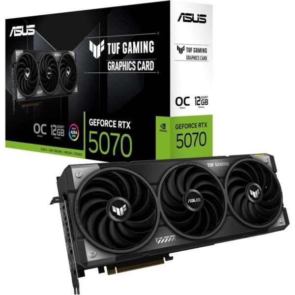 ASUS TUF Gaming GeForce RTX 5070 OC Edition 12GB GDDR7- Graphics Card