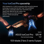 ASUS Vivobook Pro 15 OLED (2024), AI Ready, 15.6” 3K 120Hz OLED Laptop, Intel Core Ultra 7 155H, NVIDIA GeForce RTX™ 4050, 1TB SSD, Cool Silver - Image 4