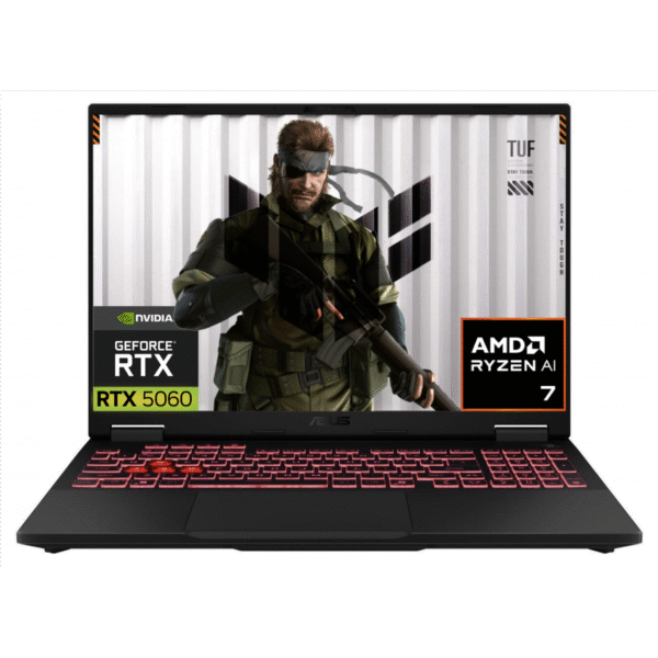 NEW 2025 Laptop ASUS TUF Gaming A16 AMD Ryzen™ 7 260 Up to 5.1 GHz Processor NVIDIA GeForce RTX 5060 8GB GDDR7 16GB DDR5 5600 Mhz 16" FHD+ 144Hz - Jaeger Gray