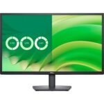 Dell E2725H Essential Flat Monitor 27" FHD VA @75HZ, 5ms GTG (Fast) Wide viewing angle Slim Bezel Display w/ DP, VGA - Black
