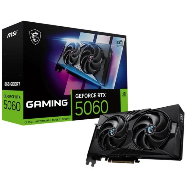 MSI GeForce RTX 5060 GAMING OC 8GB GDDR7 - Graphics Card