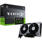 MSI GeForce RTX 5060 VENTUS 2X OC 8GB GDDR7 - Graphics Card
