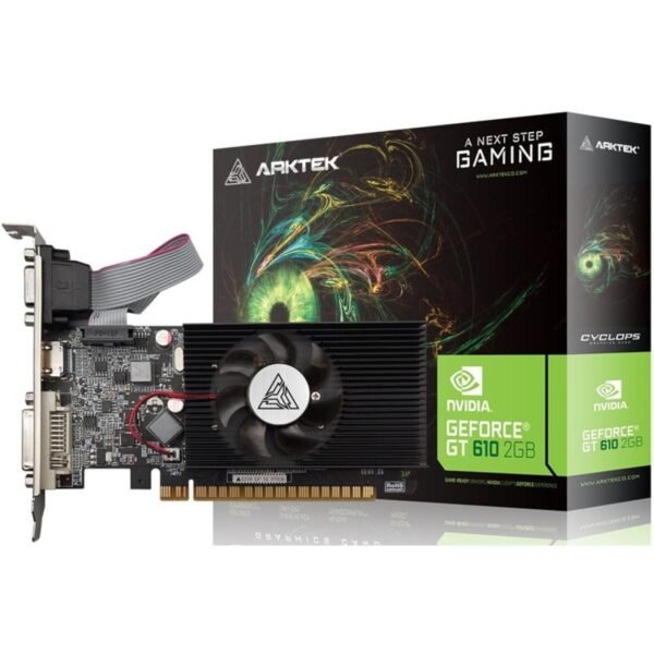 ARKTEK Cyclops Geforce GT 610 2GB GDDR3 - Graphics Card