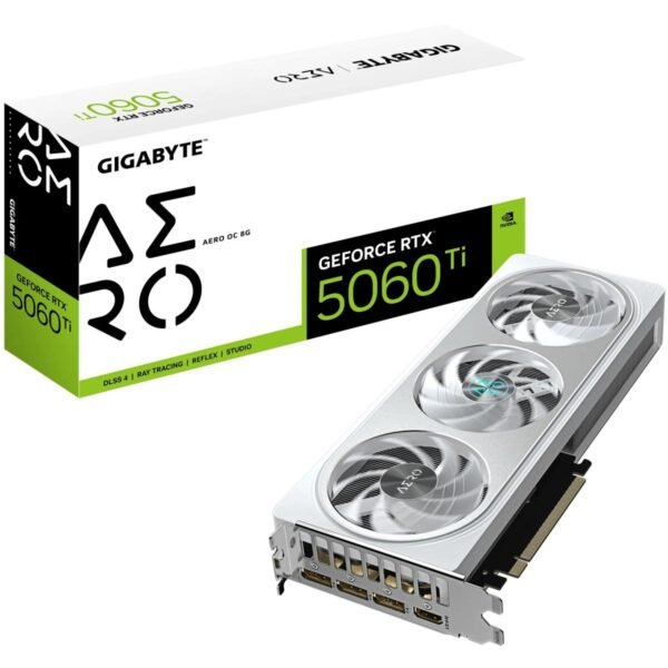 GIGABYTE GeForce RTX 5060 Ti AERO OC 8GB GDDR7 - Graphics Card