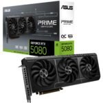 ASUS PRIME GeForce RTX 5080 16GB GDDR7 OC Edition - Graphics Card