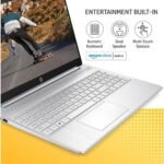 HP Laptop 14s-dq0000ne, Intel Celeron N4120 8GB DDR4, 256 GB SSD, 14" HD (1366 x 768) Micro-Edge, Full-Size Keyboard - Silver - Image 3