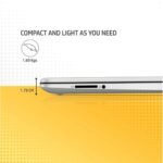 HP Laptop 14s-dq0000ne, Intel Celeron N4120 8GB DDR4, 256 GB SSD, 14" HD (1366 x 768) Micro-Edge, Full-Size Keyboard - Silver - Image 4