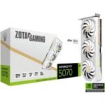 ZOTAC GAMING GeForce RTX 5070 AMP White Edition 12GB GDDR7 - Graphics Card