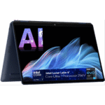 HP OmniBook X Flip 14 inch 2-in-1 Laptop Next Gen AI PC 14-fm0023dx, Intel® Core™ Ultra 7 256V 4.8 GHz, 16 GB LPDDR5x-8533 MT/s, 1 TB PCIe Gen4, 14" 2K Touch Display (1920 x 1200) IPS 400 Nits, Windows 11 Home - Atmospheric Blue