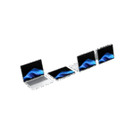 HP OmniBook 5 Flip 14 inch Laptop PC 14-fp0016ne Intel® Core™ 7 150U 5.4 GHz 16 GB LPDDR5-5200, 512 GB M.2 SSD, 14-inch diagonal, 2K (1920 x 1200) IPS Touch w/ HP Rechargeable MPP 2.0 Tilt Pen - Windows 11 Home - Image 2