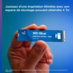 WD Blue SN5000 4TB NVMe Internal SSD - PCIe Gen 4.0, M.2 2280, Up to 5,500 MB/s w/ nCache 4.0 Technology - Image 3