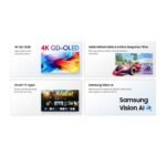 Samsung M9 (M902) Smart AI 32" OLED 4K Flat Monitor, QD-OLED, 165Hz, 0.03ms(GTG), HDR10+, 100% sRGB, Vision AI w/ Metal Slim Design, 4K Camera, USB Type-C, Ergonomics & Adaptive Sound Pro Speakers (Eclipse Silver) - Image 3