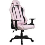 Arozzi Torretta Premium Super Soft (2023) Upholstery Fabric Unique Velvety Texture Breathable Fluid-Repellant Ergonomic Design for Office & Gaming Chair - Pink - Image 3