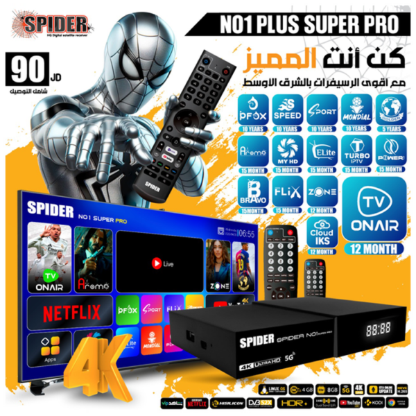 Spider NO.1+ Super Pro Receiver