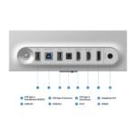 Samsung Odyssey OLED G6 (FG602) 27" Flat Monitor 2K (2560 x 1440) 500Hz, 0.03ms(GTG), Quantum Dot, HDR10+, 99% DCI Coverage, 10Bit, HDMI 2.1, Core Sync, G-Sync Compatible w/ Sleek Metal Design & Ergonomic Stand - Image 3