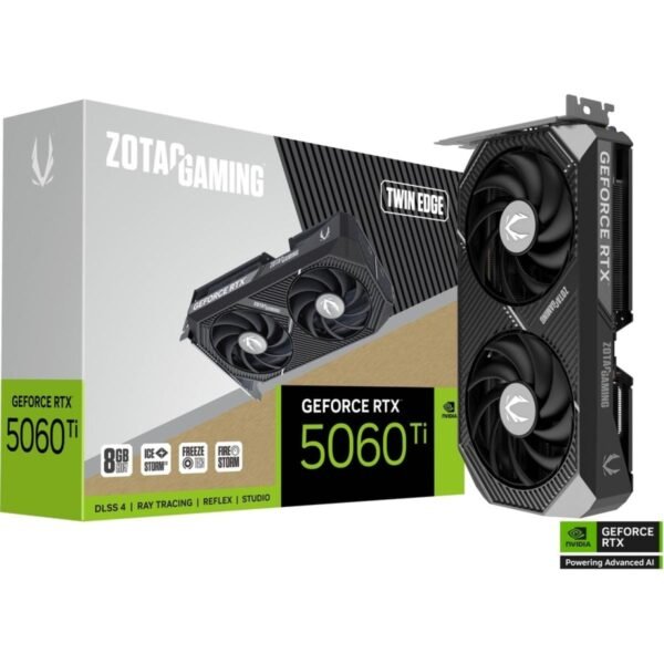 ZOTAC GAMING GeForce RTX 5060 Ti Twin Edge 8GB GDDR7 - Graphics Card