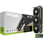 ZOTAC GAMING GeForce RTX 5080 SOLID CORE 16GB GDDR7- Graphics Card